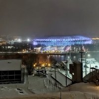 Там вдали за рекой, где стоят Лужники... :: Александр Чеботарь