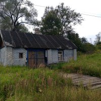 Домик железнодорожников в д.Белошкино :: Артем 