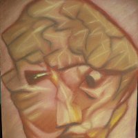 Из цикла "Боль". Пастель. 1989 г. :: Валерий Кокорев