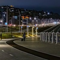 "Вечерний город грезит тишиной..." :: Сергей Шатохин 