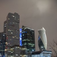 Новогодняя Москва вечером :: Gen 