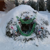 Рождество у церкви :: Ольга 