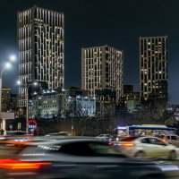 Огни молчат, огни спешат... :: Сергей Шатохин 