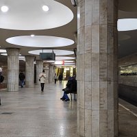 40 лет Новосибирскому метрополитену . Станция Гарина-Михайловского :: Татьяна Лютаева 40 лет Новосибирскому метрополитену . Станция Гарина-Михайловского :: Татьяна Лютаева