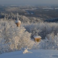 Белогорье. Январь. :: Лариса С. Белогорье. Январь. :: Лариса С.