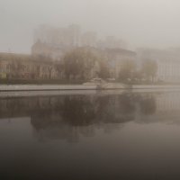 Город в тумане :: Владимир Жуков Город в тумане :: Владимир Жуков