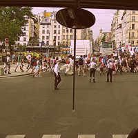 Париж с автобуса. :: Владимир Драгунский