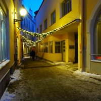 Еще не скоро гирлянды снимут.. :: Aida10 