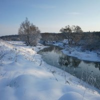 На берегу Протвы :: Сергей Курников