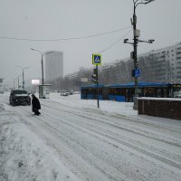 В Москве - снег :: Андрей Лукьянов