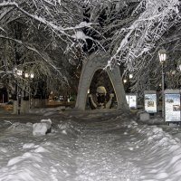 Прогулка по заснеженному городку :: Игорь Сикорский Прогулка по заснеженному городку :: Игорь Сикорский