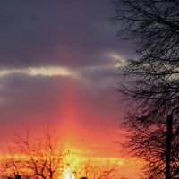 "Вновь закат разметался пожаром"... :: Любовь Сахарова