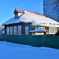 Чебоксары. Дом по ул. Ярославского 59. :: Пётр Чернега Чебоксары. Дом по ул. Ярославского 59. :: Пётр Чернега