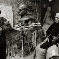 Скульптор и модель :: СЮ 