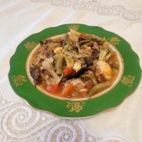 Мясное рагу с овощами :: Галина Нестратова