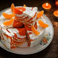 Морковный новогодний тортик...:-) :: Андрей Заломленков