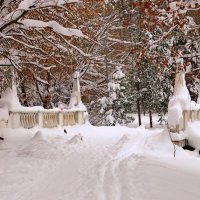 Мост зимой :: Андрей Снегерёв