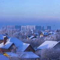 Мороз и солнце. :: Петр Беляков Мороз и солнце. :: Петр Беляков