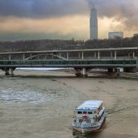 Москва река :: skijumper Иванов