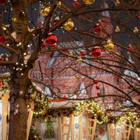 Новогодний декор на Красной площади :: Илья Шенгелия