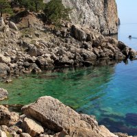 Лазурная лагуна. :: Сергей Воротников