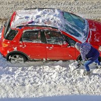 Любишь кататься — умей и откопаться :: Валерий Иванович