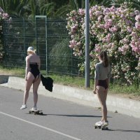 Скейтбордистки :: Иван Державин