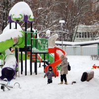 Зима в Москве :: Юрий Шувалов Зима в Москве :: Юрий Шувалов