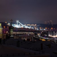 Излучина у Воробьёвых гор. :: Alexandr Gunin Излучина у Воробьёвых гор. :: Alexandr Gunin