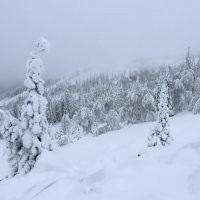 Зима в уральских горах :: Галина Ильясова Зима в уральских горах :: Галина Ильясова