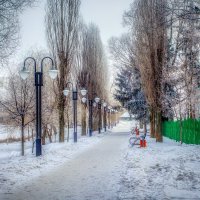 Зимние городские пейзажи ... :: Ravile 