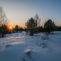 вечер на мороз :: сергей 