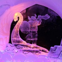 Интерьеры снежной пещеры :: Ольга Интерьеры снежной пещеры :: Ольга