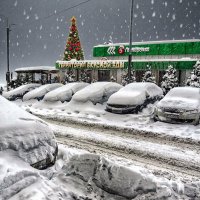 Зимняя фантазия.. :: Юрий Яньков