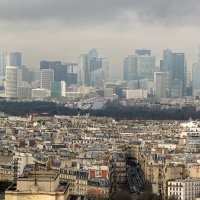 Париж с Эйфелевой башни :: skijumper Иванов