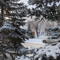 В городе зима :: Андрей Хлопонин