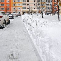 Сугробы уже по пояс :: Валерий Иванович Сугробы уже по пояс :: Валерий Иванович