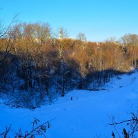 Чебоксары. Сталкерский овраг зимой. :: Пётр Чернега
