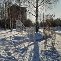 Город зимой :: Галина Минчук Город зимой :: Галина Минчук