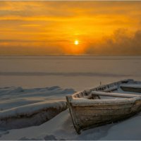 Морозный вечер января... :: Алексей Мезенцев