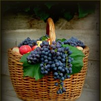 Корзина с фруктами ... :: Валентина Надсон