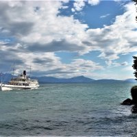 По волнам моей памяти. На озере Леман, август 2014 г. :: Галина 