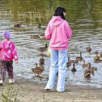 У реки :: Валентина *