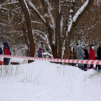 Катание с горы запрещено! :: Наталья Вязигина