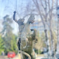 Мини скульптура на соборной площади . Краснодар. :: Alexey YakovLev