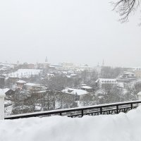 заснеженный город :: Галина R...