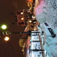 В Москве - снег :: Андрей Лукьянов В Москве - снег :: Андрей Лукьянов