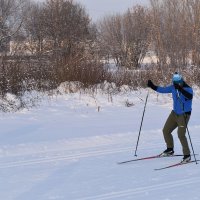 Свежий воздух. Морозец. И лыжи. :: Татьяна Помогалова