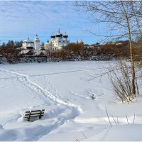 У Трифонова монастыря :: Валентин Котляров У Трифонова монастыря :: Валентин Котляров