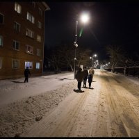 Ночные прогулки. Новый год! Салюты улетели! :: Борис Яковлев